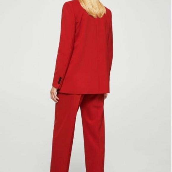 Mango red blazer, US size 2 - Picture 6 of 8